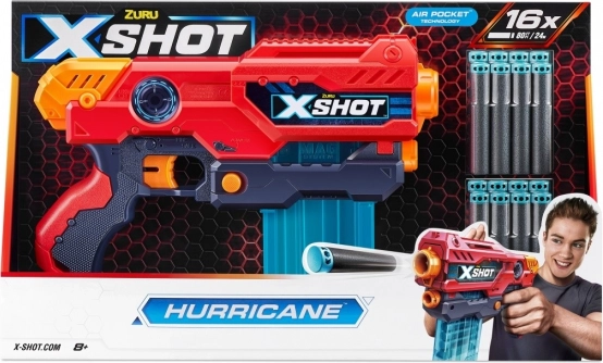 Pistolet à fléchettes en mousse X-Shot Excel Hurricane