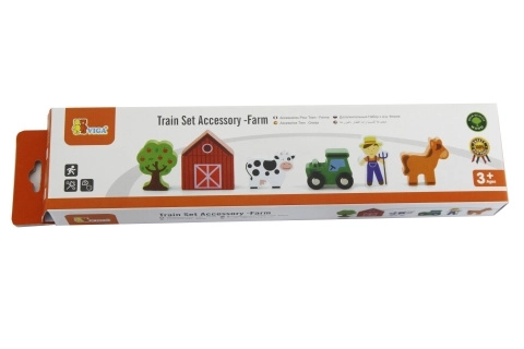 VIGA Farm Accessories for Train Set