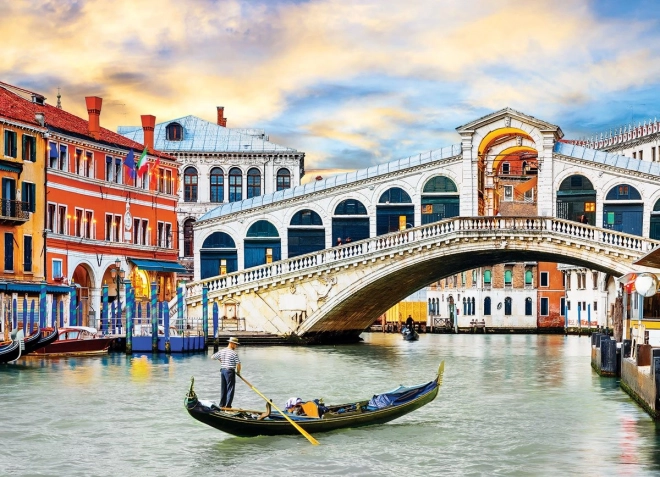 Puzzel Eurographics Rialtobrug, Venetië 1000 stukjes