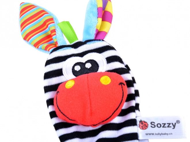 Sokken + rammelaars set 4 st ZA4006
