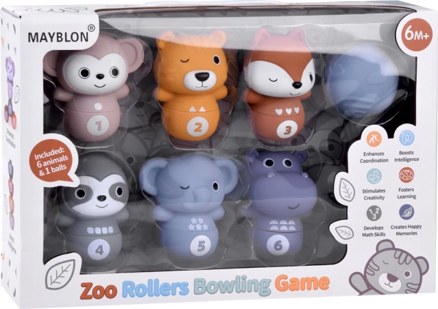 Six animal characters