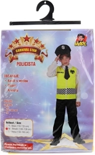 Kinder-Karnevalskostüm Polizist 120–130 cm