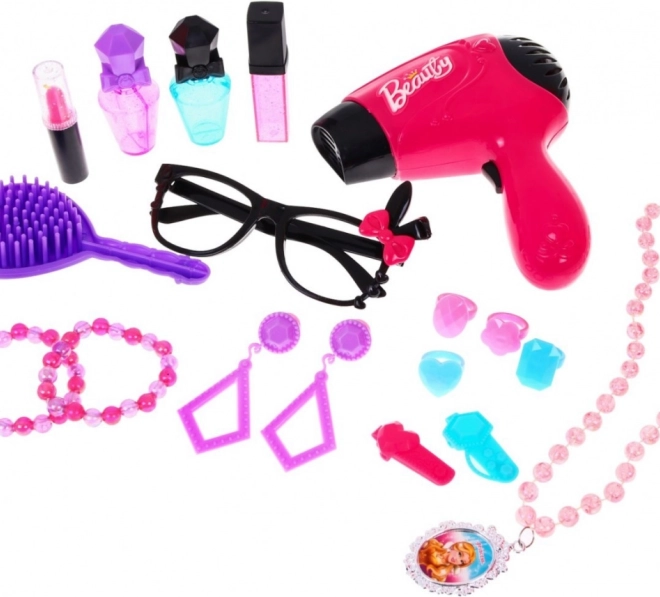 Interactive hair dryer that feels real