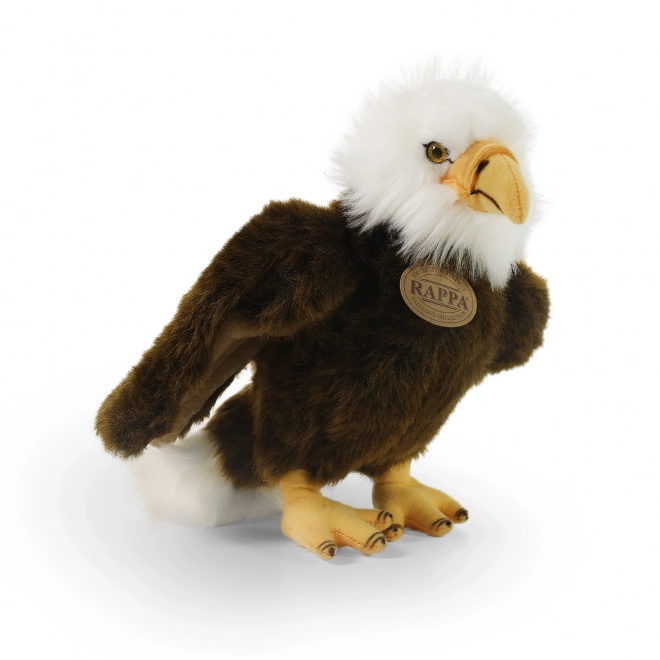Stehender Plüschadler 24 cm umweltfreundlich