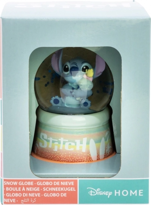 Schneekugel mit Stich-Motiv