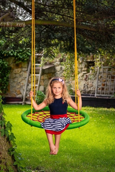 Children's Stork Nest Swing