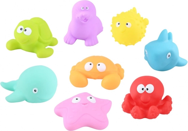 Bath Animals – 4-piece set, 8 cm, 2 variants