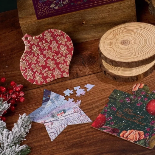 Daily surprise: mini puzzles with Christmas motifs