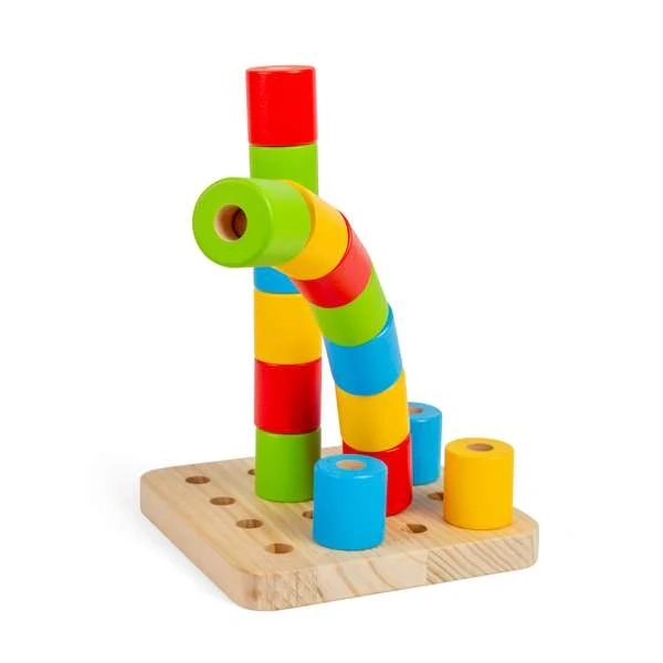 Balansrollen voor kinderen op houten basis