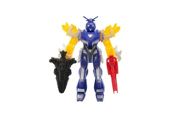 Robotische krijgsfigurine 15 cm