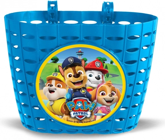 Adjustable Basket for Bicycle and Scooter with Paw Patrol Design