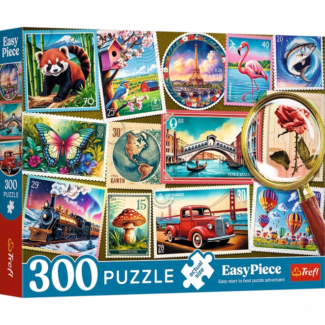 Puzzle Briefmarken Post - 300 Teile Trefl