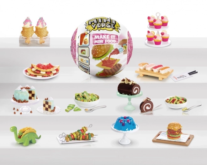 MGA's Miniverse – Mini Eten Verfrissingen, serie 3A, PDQ