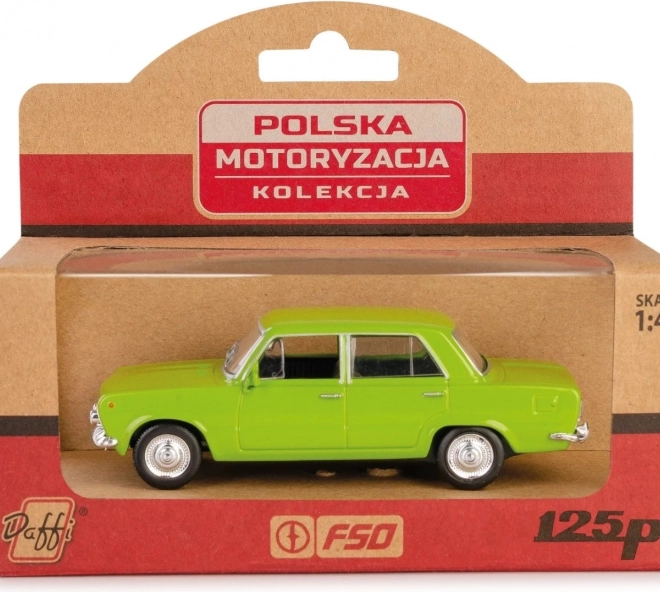 PRL automodel Fiat 125p groen