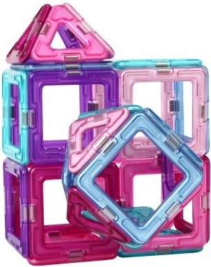 Leren door te spelen: geometrie, kleuren en motoriek