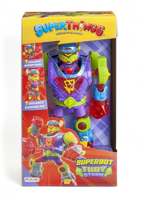 Robot Action Figure - SuperThings Fury Storm