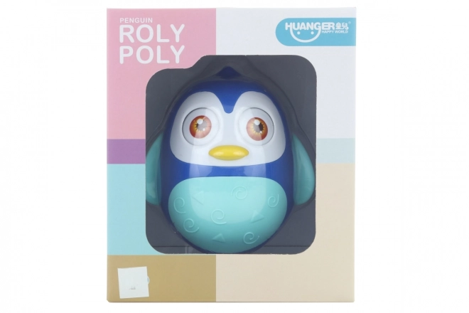 Blue Rolly Polly Penguin