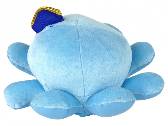 Aanraakbare speelgoed blauwe octopus