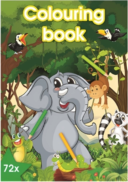 Coloring Book A4 – 72 Pages
