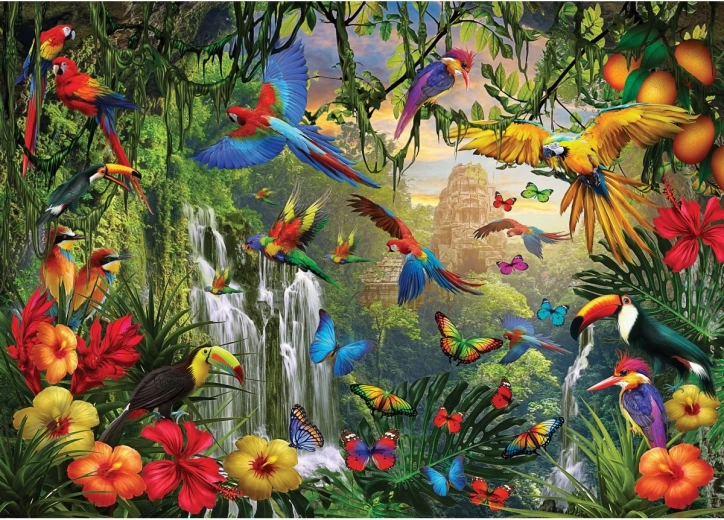 Eurographics Puzzle Paradis des oiseaux tropicaux XL