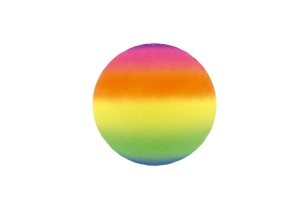 Eye-catching rainbow design