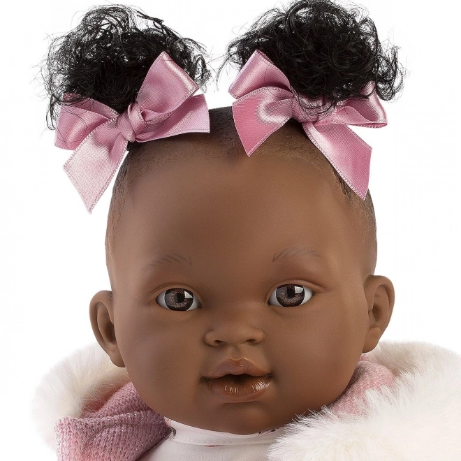 Realistische pop DIARA met geluiden en een zacht lichaam 38 cm
