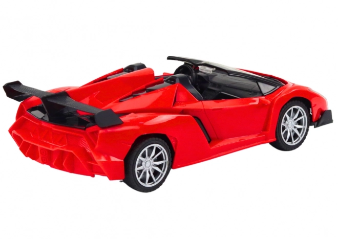 Racewagen op afstandsbediening RC 1:18 rood