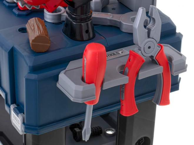 Werkbank met gereedschap - 65 stuks