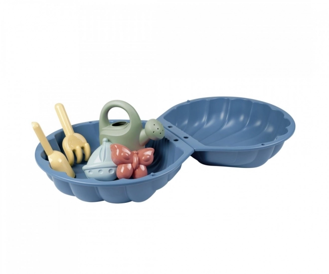 Dubbele zandbak met accessoires