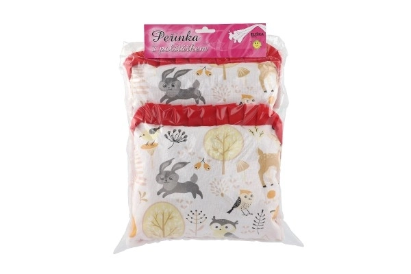 Doll Bedding Set with Pillow and Mat
