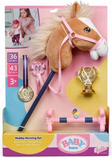 Baby Born set de hobby horsing pour poupées 43 cm