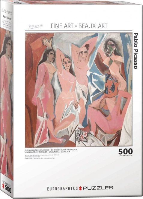EUROGRAPHICS Vierkante puzzel Avignonse dames 500 stukjes