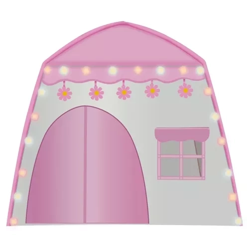 Kindertent HUIS + lichtjes 23472