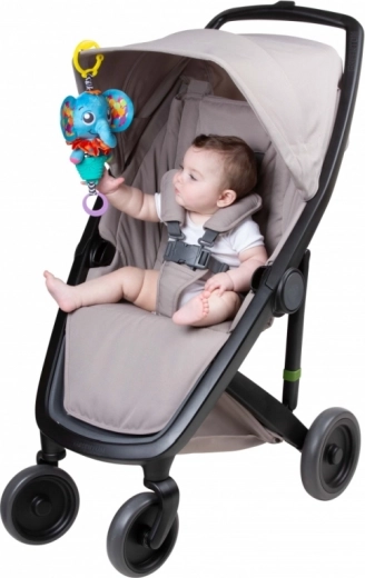 Hangclip voor kinderwagen en autostoel