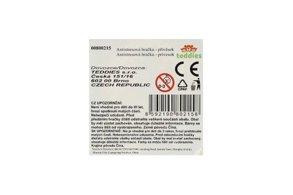 Fidget hanger hartvorm van veranderend formaat - antistress