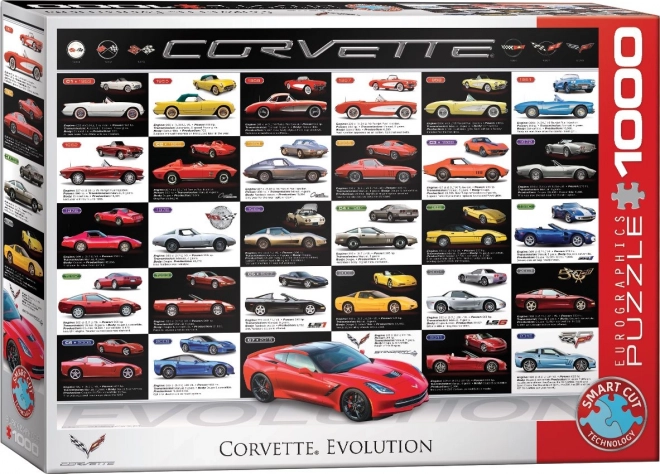 EUROGRAPHICS Puzzel Ontwikkeling Corvette 1000 stukken