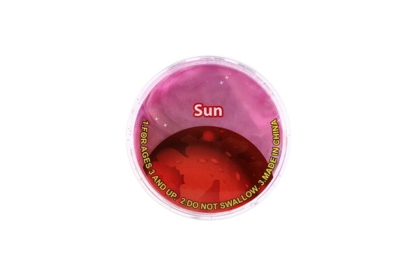Slijm - materie van planeten zonnestelsel 7cm mix kleuren