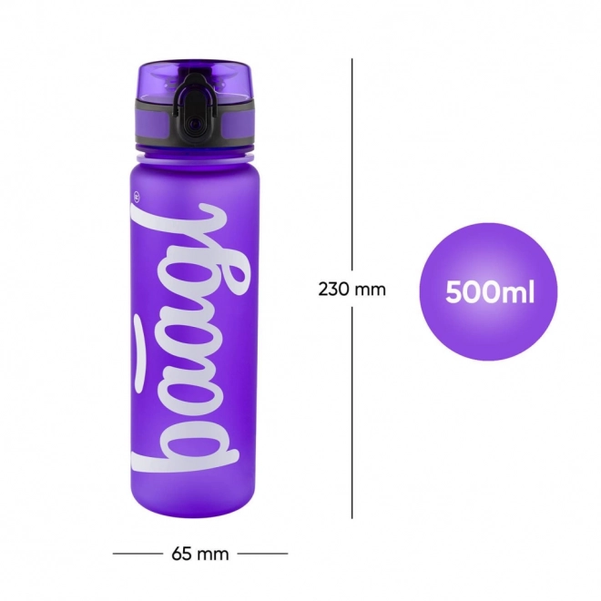 Paarse Tritan Drinkfles 500ml Baagl