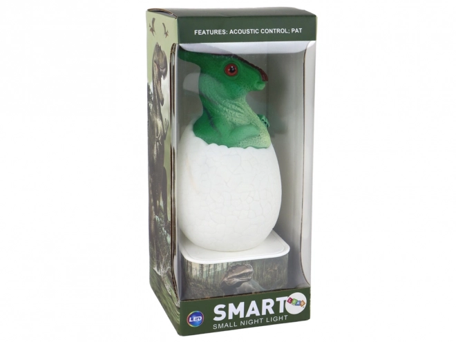 Nachttisch-LED-Lampe Dino Parasaurolophus USB