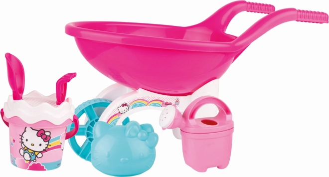 Androni Kruiwagen Hello Kitty groot met zandset