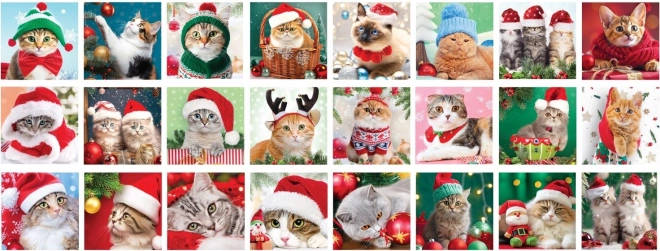 Adventskalender puzzel Kerstmis baarden