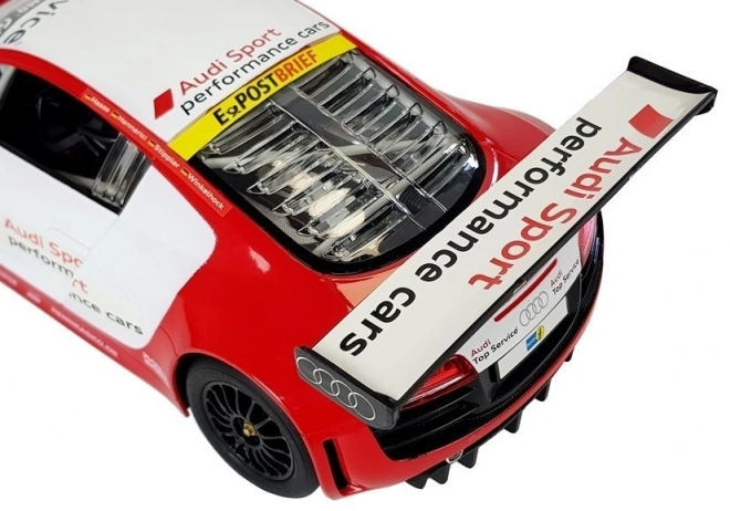 Rastar Audi R8 LMS remote controlled car 1:14 white-red