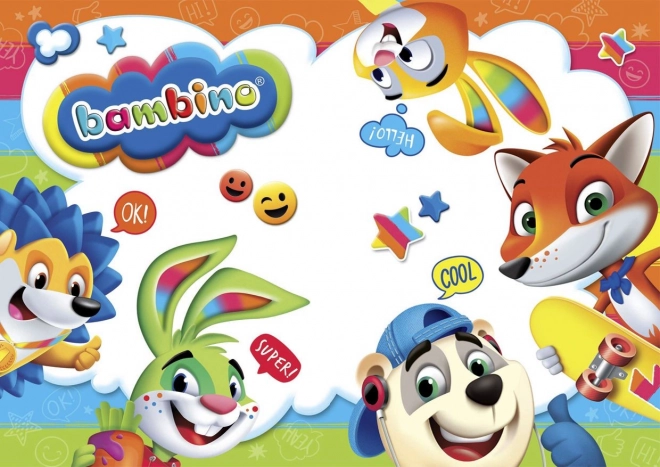 Bambino dubbelzijdige kleurpotloden 24/48 kleuren met puntenslijper