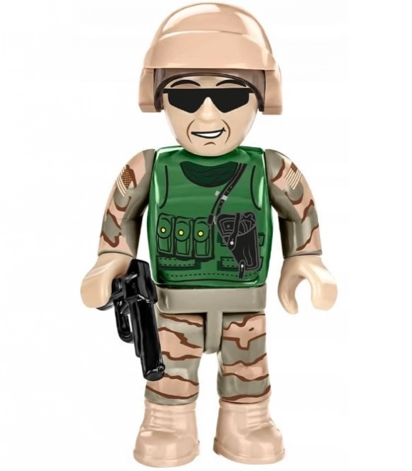 COBI 2622 Gewapende Strijdkrachten Abrams M1A2, 1:35, 982 st, 1 figuur