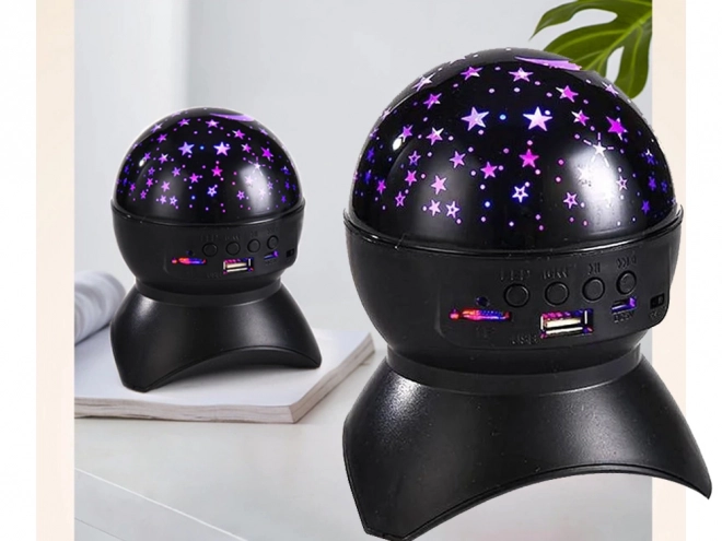 Projecteur de ciel étoilé avec LED et haut-parleur Bluetooth