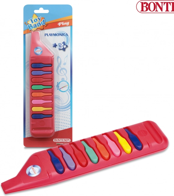 Children's Harmonica Bontempi Red-Blue