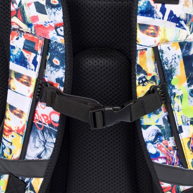 BAAGL Sac à dos scolaire Skate Batman Comics
