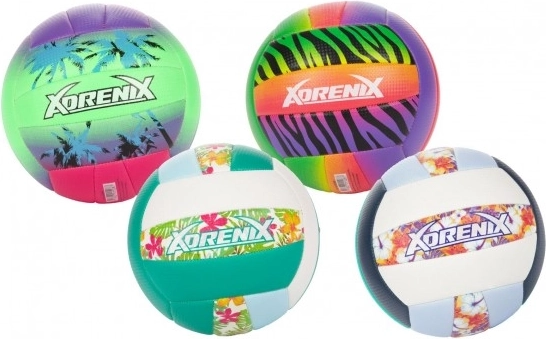 Volleyball-Strandball 23 cm Gr. 5 genäht, 4 Farben im Beutel