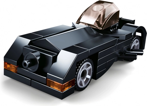 Sluban building set black car