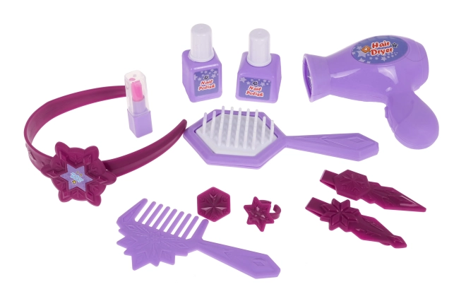 Interactieve toilettafel voor prinsessen met accessoires